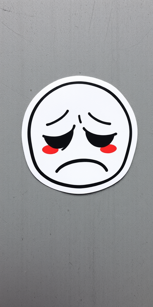sad sticker