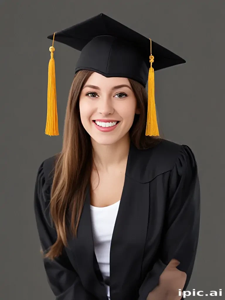 grad hat png