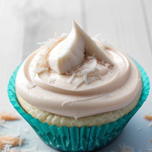 coconut frosting with coconut cream