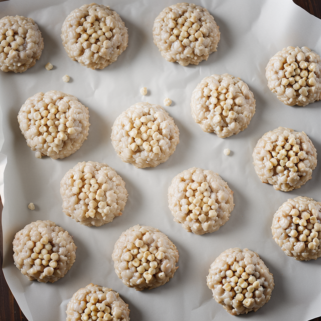 no bake rice krispie cookies