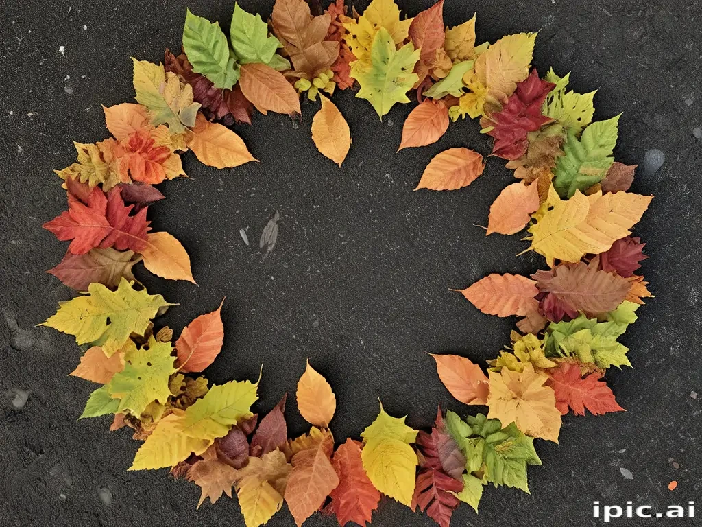 leaf circle