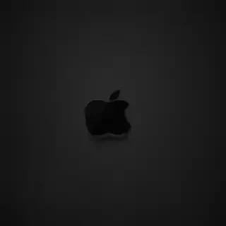 black ios wallpaper