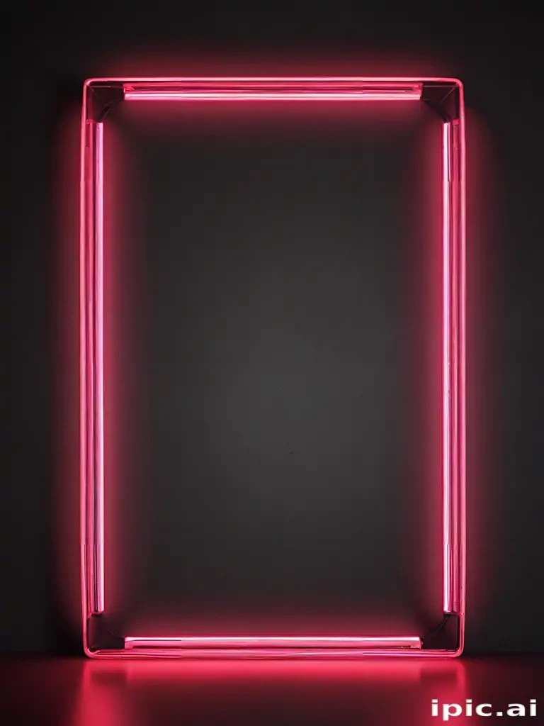neon frame png