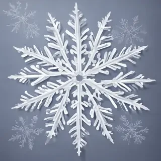 free snowflake clip art