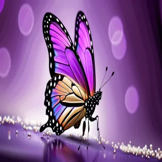 purple butterfly images