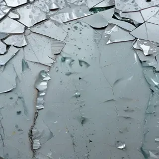 wallpaper broken glass