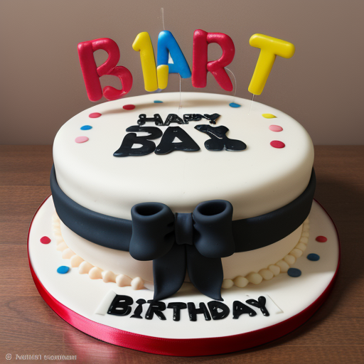 happy birthday cake with edit name and pic