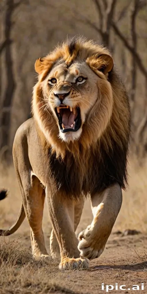 lion roar png