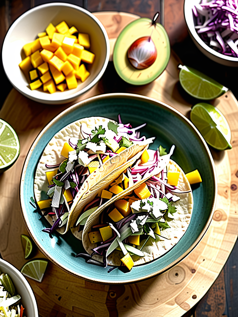 mango slaw for fish tacos