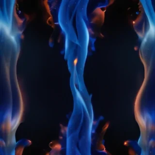 blue flame background