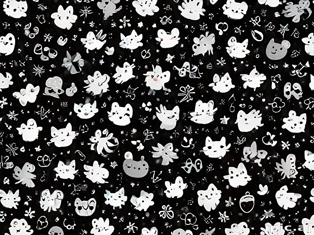 cute backgrounds black