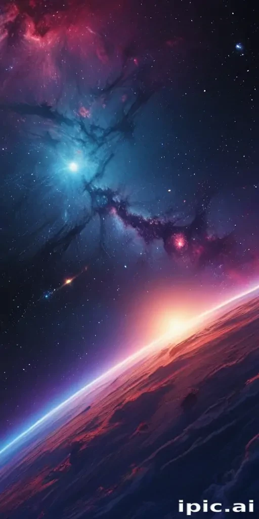 iphone universe wallpaper