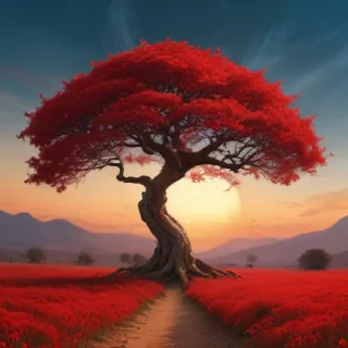 aesthetic red bg
