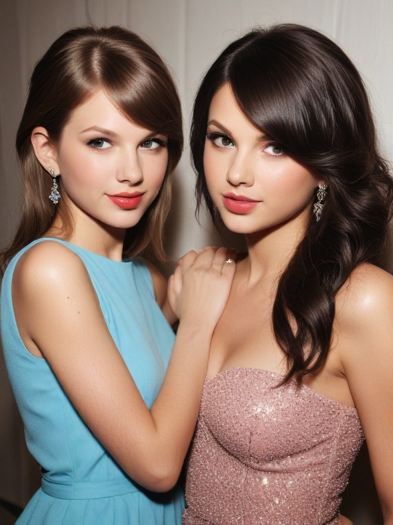 taylor swift and selena gomez  2023