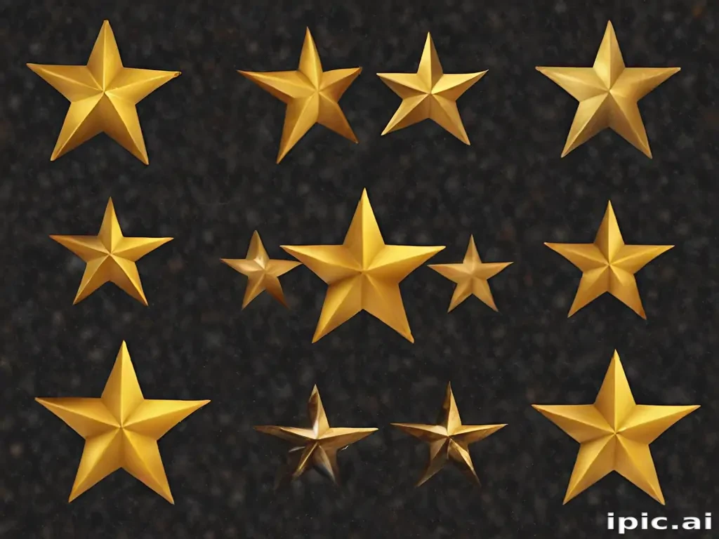 gold stars png