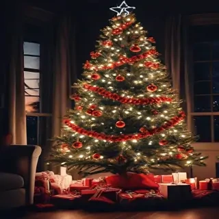 aesthetic christmas background