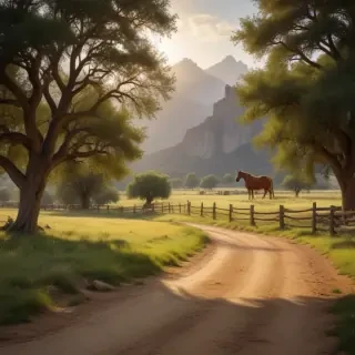 ranch background