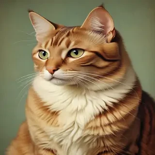 vintage cat illustration