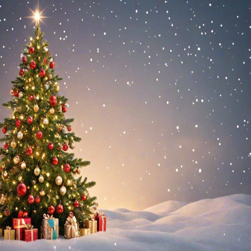 pretty christmas background