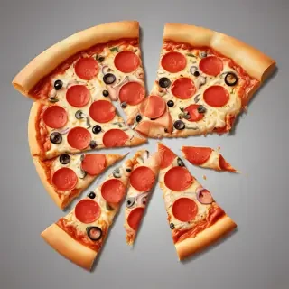 transparent pizza clipart