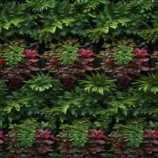 zoom background plants