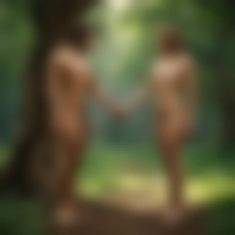 pictures of adam and eve