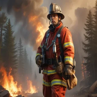 wallpaper fireman