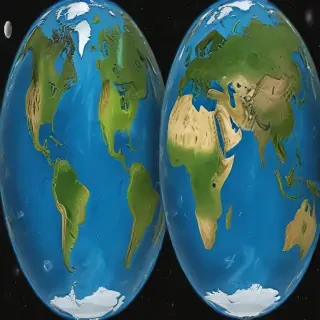 cartoon picture of planet earth