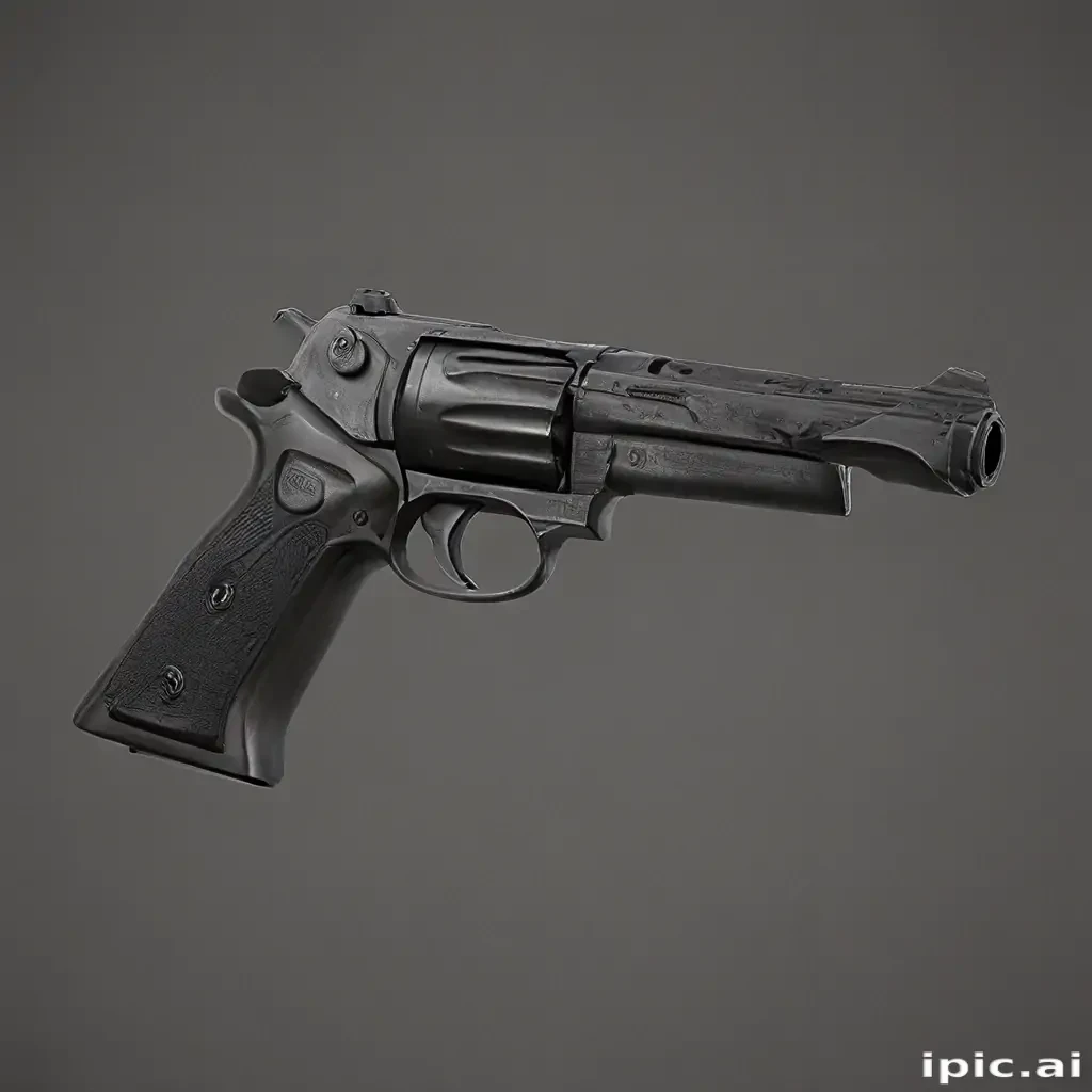 gun with no background