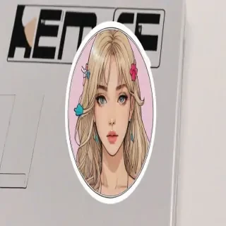 transparent aesthetic sticker