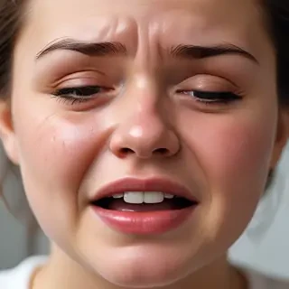 picture of someone crying