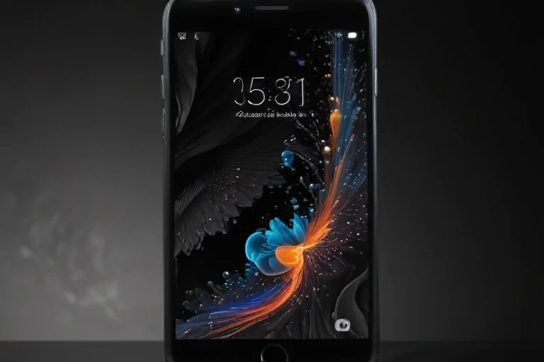 black phone wallpaper