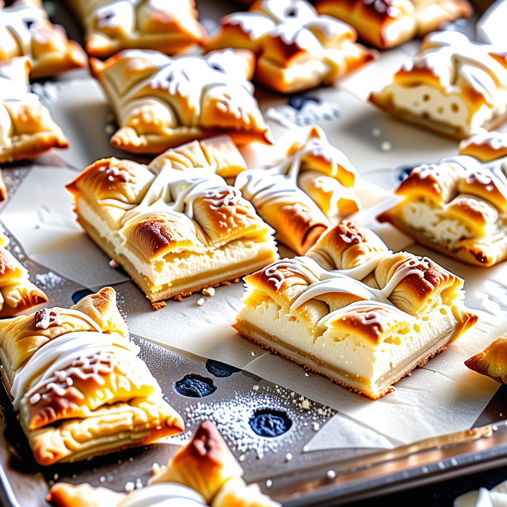 cream cheese bars using crescent rolls