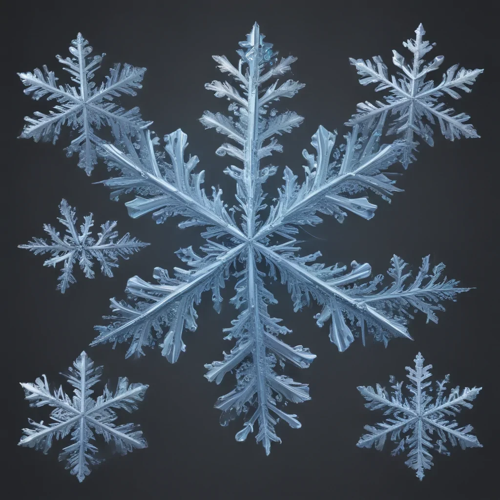 transparent background snowflake clipart