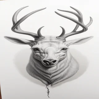 dead animal drawing