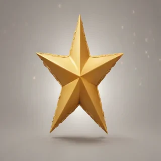 golden star png