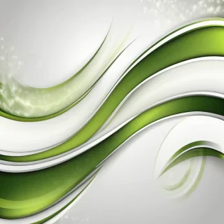 background white green