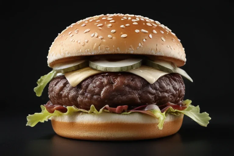 burger clipart black and white