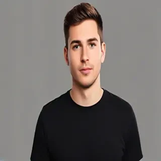 black tee png