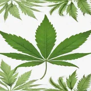 weed leaf png