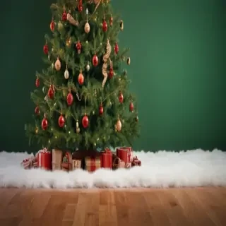 christmas background green