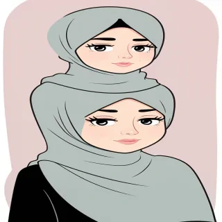 hijab cartoon
