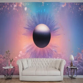 holographic wallpaper