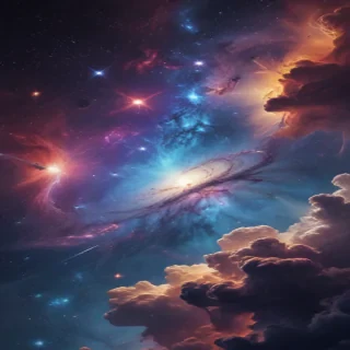 space galaxy background