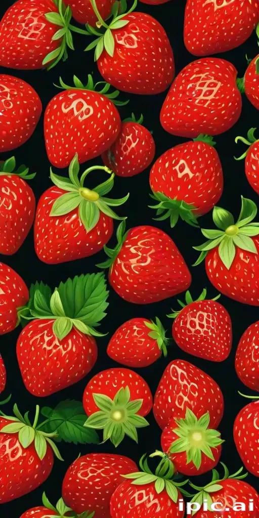 strawberry wallpaper laptop