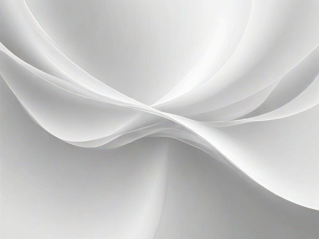 create a smooth, flowing white abstract background with swirling patterns and soft gradients
