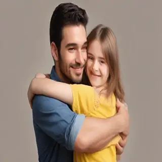 hugging png