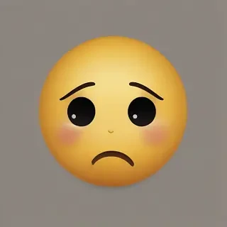 sad face emoji png