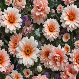 aesthetic flowers png