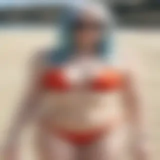 billie eilish in a bikini